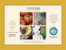 Tablet Screenshot of lacucinaatthemarket.com